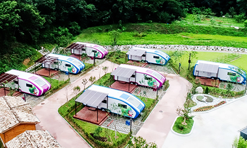 입화산 참살이숲 야영장